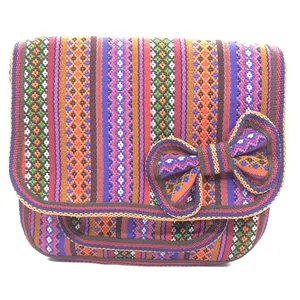 کیف رودوشی گلیم مدل پاپیونی کد P115