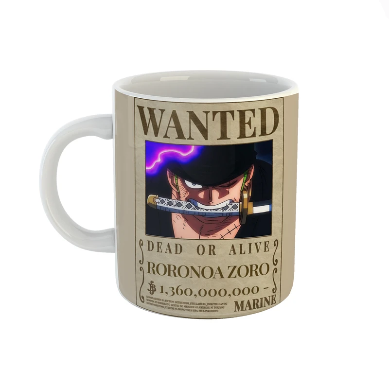 ماگ طرح انیمه وان پیس زورو 