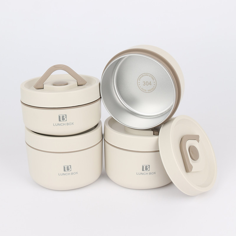 ظرف غذا مدل GB4806 مجموعه چهار عددی به همراه کیف و قاشق