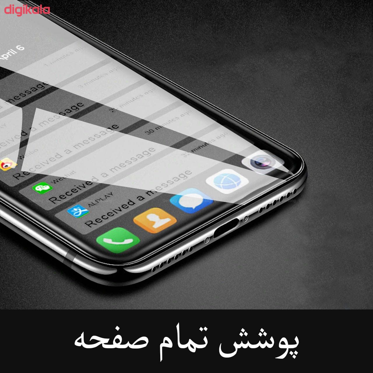 محافظ صفحه نمایش برنارد B-01 مناسب برای گوشی موبایل سامسونگ Galaxy A01 Core main 1 8