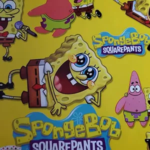 کاغذ کادو مدل باب اسفجی بسته 10 عددی