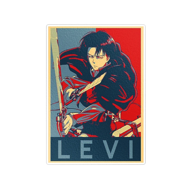    استیکر لپ تاپ ویندی دیزاین طرح attack on titan مدل vindi988