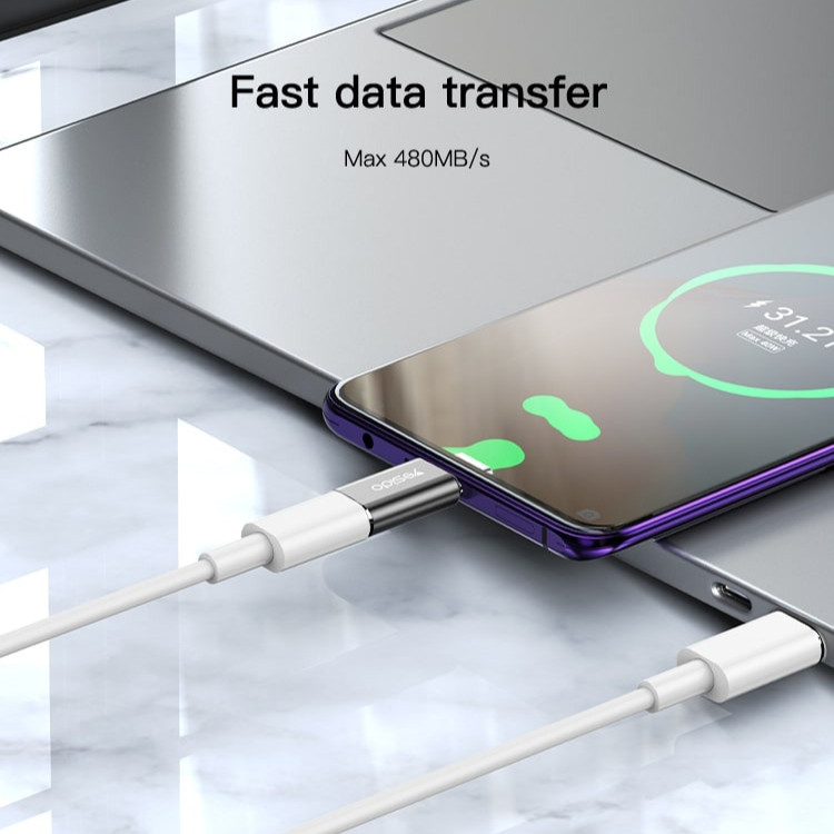 مبدل لایتنینگ به USB-C یسیدو مدل GS22