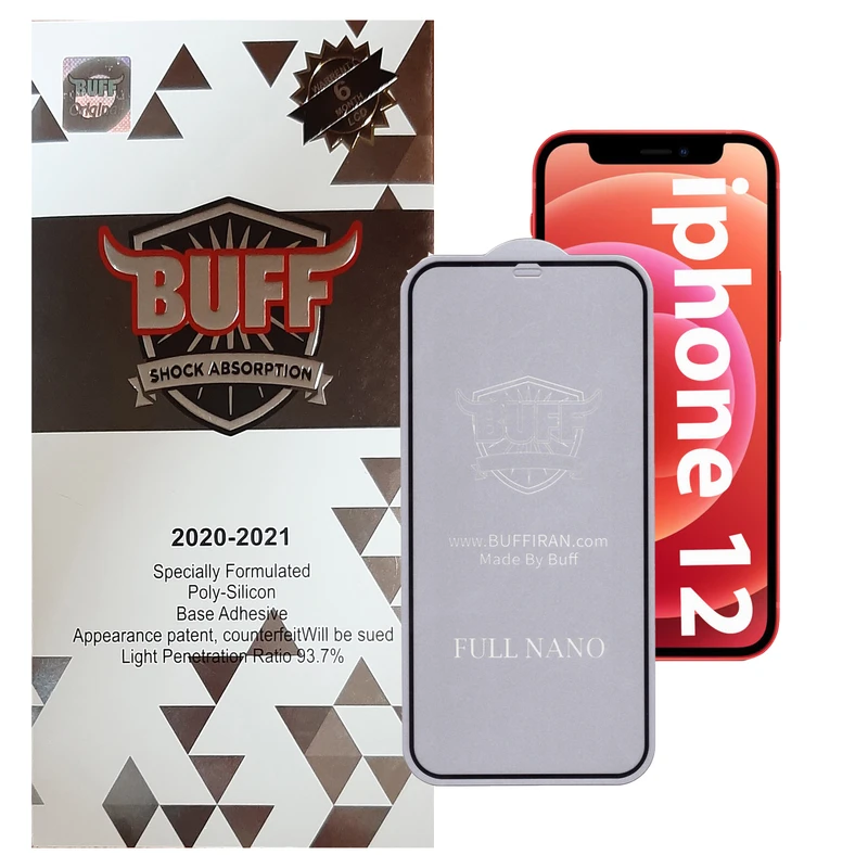 محافظ صفحه نمایش بوف مدل Nfx مناسب برای گوشی موبایل اپل Iphone 12