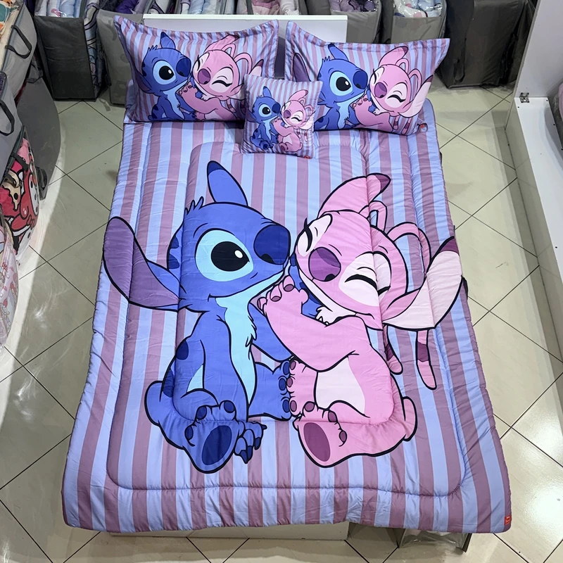 سرویس خواب 1 نفر 5 تکه مدل استیچ کد stitch 02