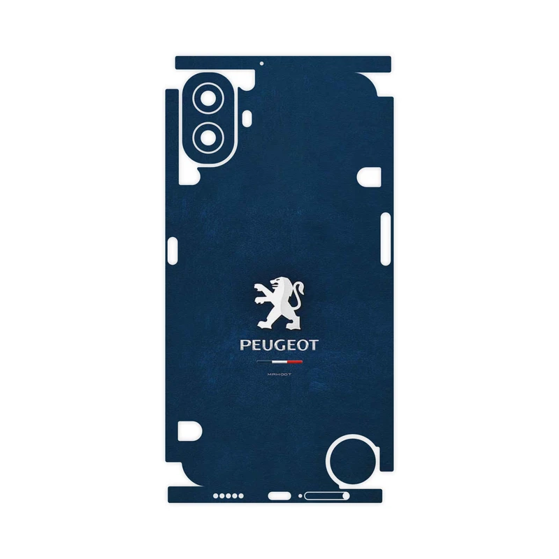 برچسب پوششی ماهوت مدل Peugeot_Logo-FullSkin مناسب برای گوشی موبایل ناتینگ CMF Phone 1
