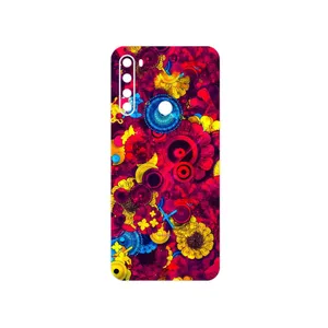 MAHOOT Vector Flower Garden Digital Art Cover Sticker for Xiaomi Redmi Note 8 2021