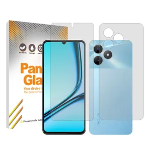 Panzer Glass Resistant model Transparent screen protector suitable for Realme NOTE 50 mobile phone Along with the phone back protector