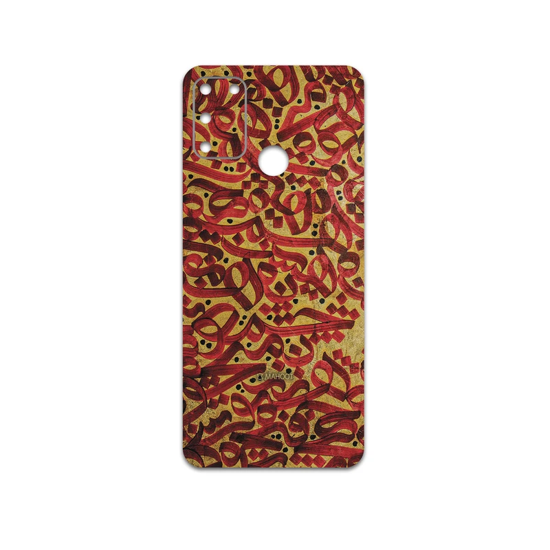 برچسب پوششی ماهوت مدل Nastaliq-6 مناسب برای گوشی موبایل آنر 9A