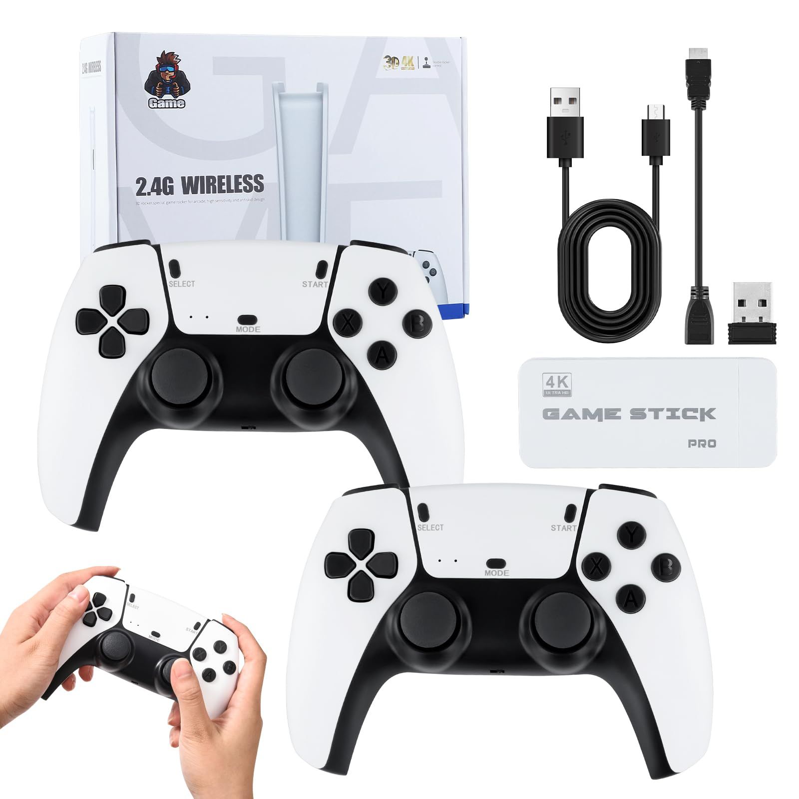قیمت و خرید کنسول بازی گیم استیک پرو مدل Game stick 4K Ultra