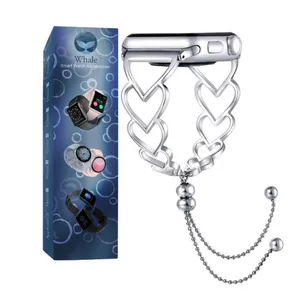 بند واله مدل Heart مناسب برای اپل واچ سری 8 45 میلی متری