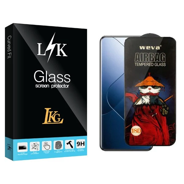 محافظ صفحه نمایش ال کا جی مدل LKKnewpkg Airbag مناسب برای گوشی موبایل شیائومی Redmi 14T / 14T Pro