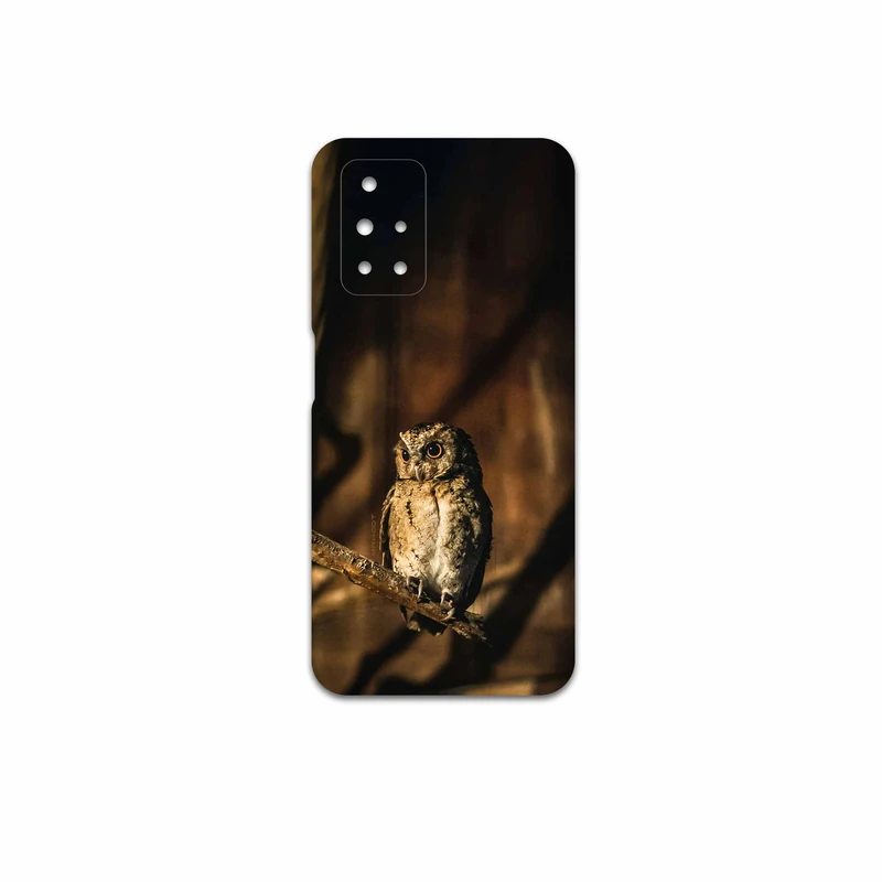 برچسب پوششی ماهوت مدل Owl مناسب برای گوشی موبایل شیائومی Redmi 10