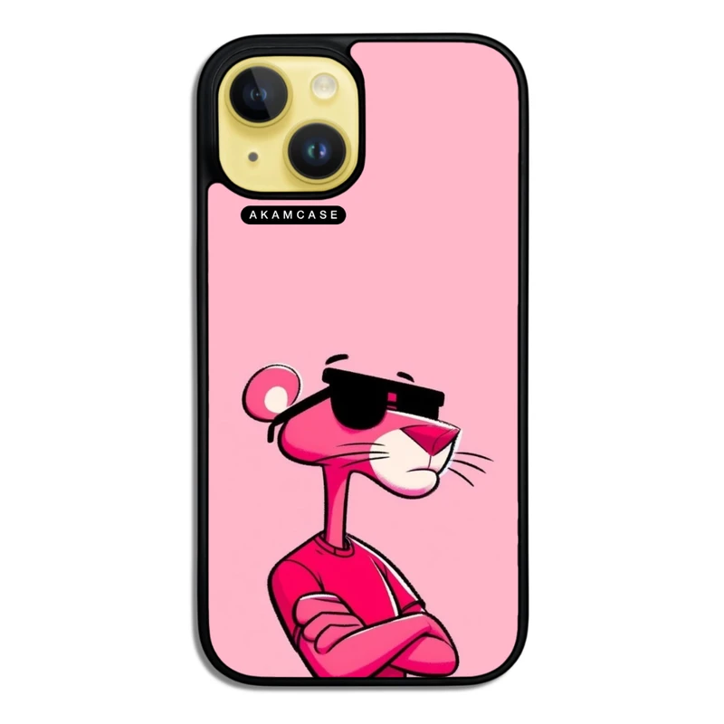 کاور آکام مدل AMC-WA15-PINK PANTHER11 مناسب برای گوشی موبایل اپل iPhone 15