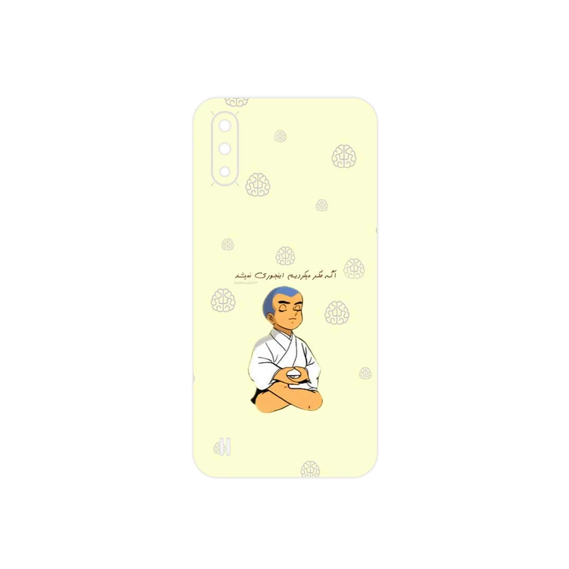 برچسب پوششی ماهوت مدل Ikkyu-san مناسب برای گوشی موبایل سامسونگ Galaxy A01