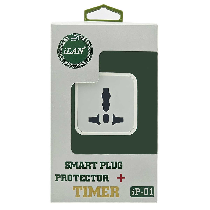 مبدل برق ایلان مدل تایمردار کد iP-01