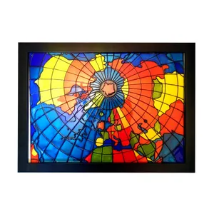 چراغ خواب مدل نقشه جغرافیایی زمین