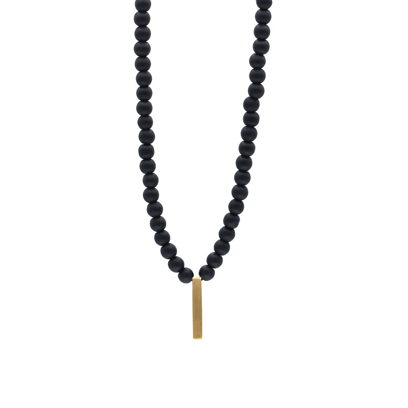 گردنبند طلا 18 عیار مردانه تاج مدل A386