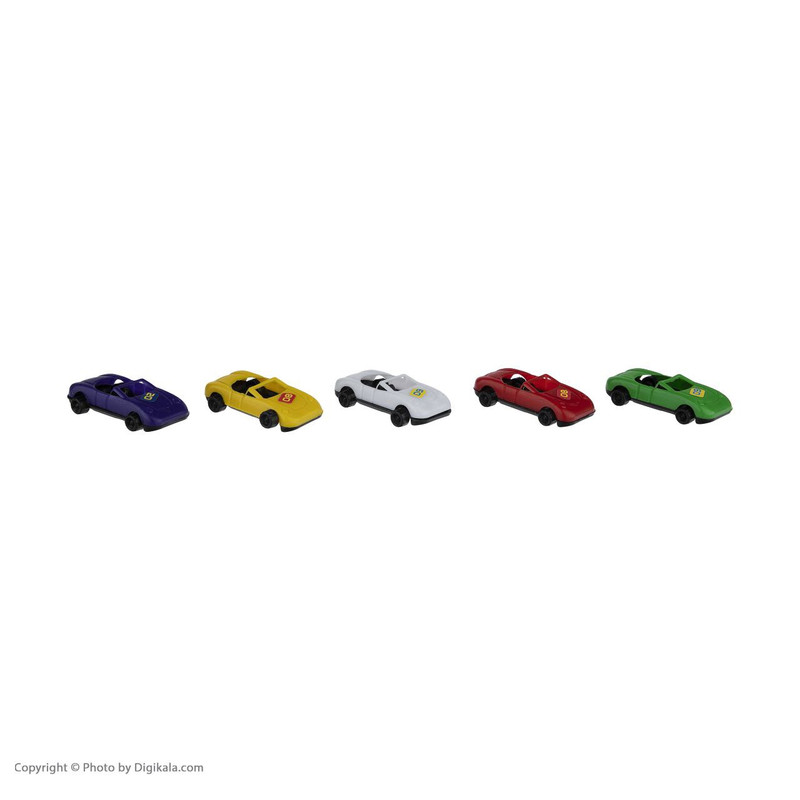 اسباب بازی زینتی مدل ماشین مجموعه ده عددی