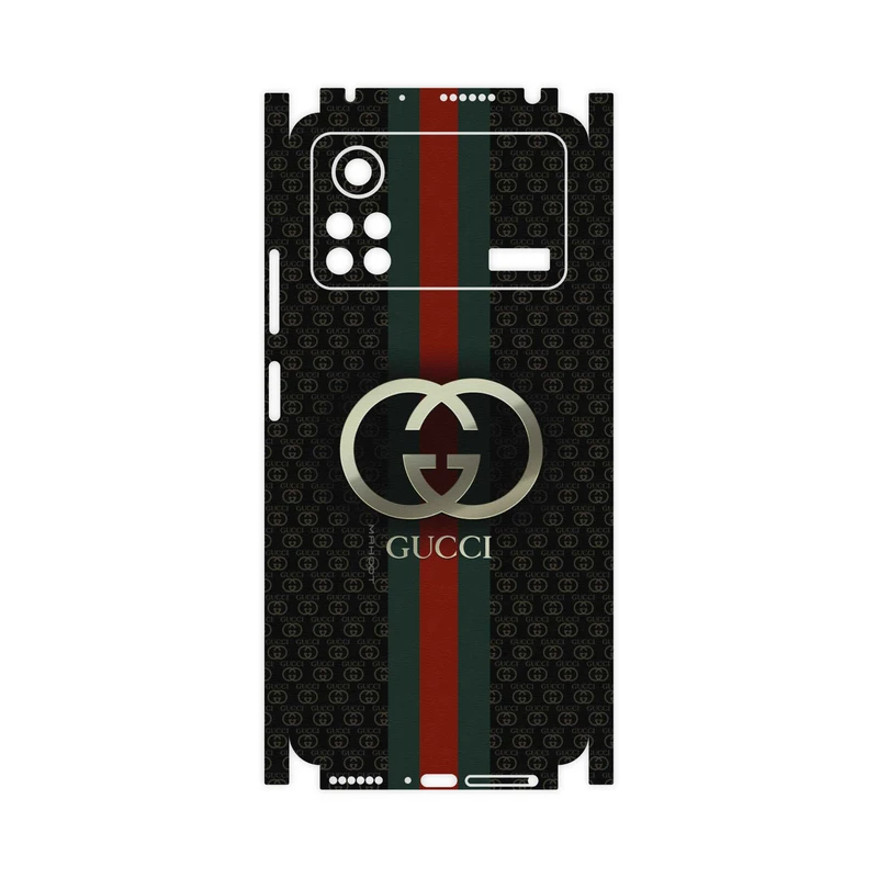 برچسب پوششی ماهوت مدل GUCCI-Logo-FullSkin مناسب برای گوشی موبایل شیائومی Poco X4 Pro 5G