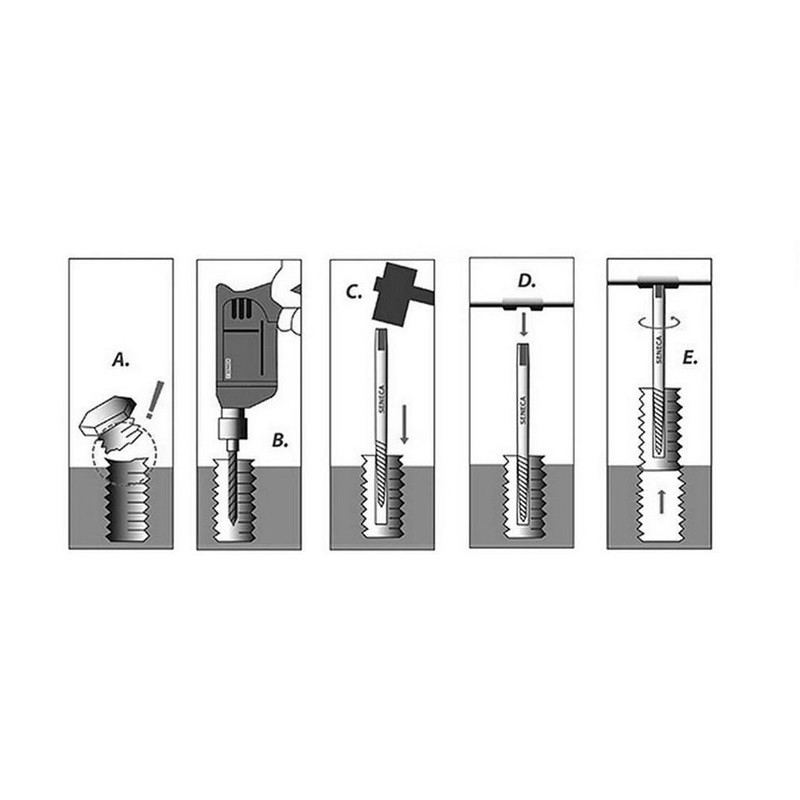 قلاویز چپگرد اینتگرو مدل IN-6 مجموعه 6 عددی