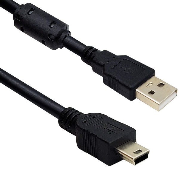 کابل تبدیل USB به MINI USB لوتوس مدل MINI5PIN-AM طول 1.5 متر 