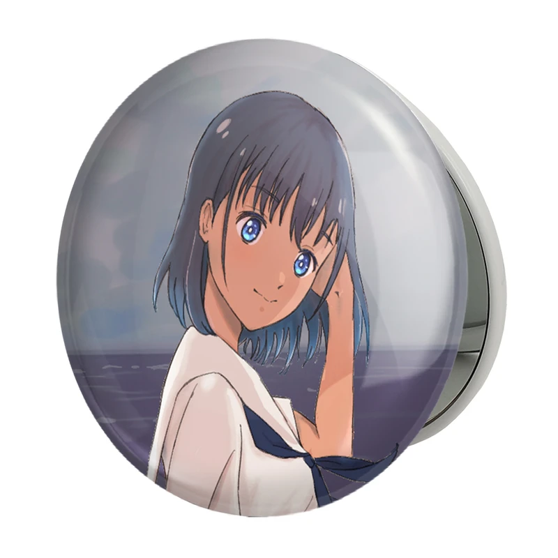 آینه جیبی خندالو طرح میو انیمه سامر تایم رندرینگ SUMMER TIME RENDERING مدل تاشو کد 22281 