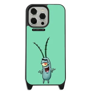 AKAM AMC-WLA14PROMAX-SPONGE BOB10 Cover For Apple iPhone 14 Pro Max