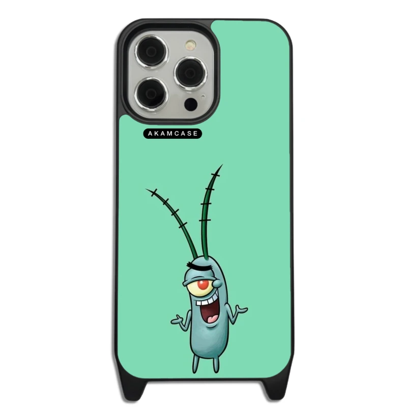 کاور آکام مدل AMC-WLA14PROMAX-SPONGE BOB10 مناسب برای گوشی موبایل اپل iPhone 14 Pro Max