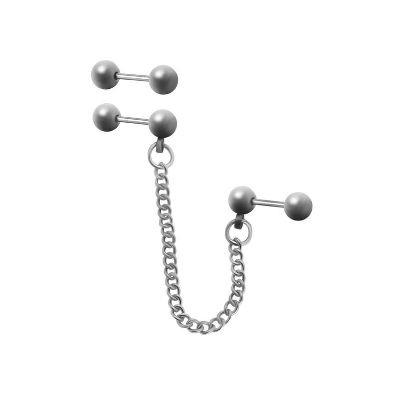 گوشواره زنانه پایتخت مدل PS723_GO