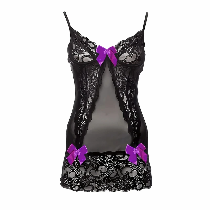 لباس خواب زنانه مدل پاپیون Sh-b