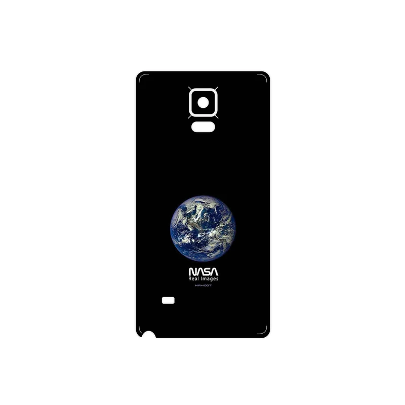 برچسب پوششی ماهوت مدل NASA Home Earth مناسب برای گوشی موبایل سامسونگ Galaxy Note 4