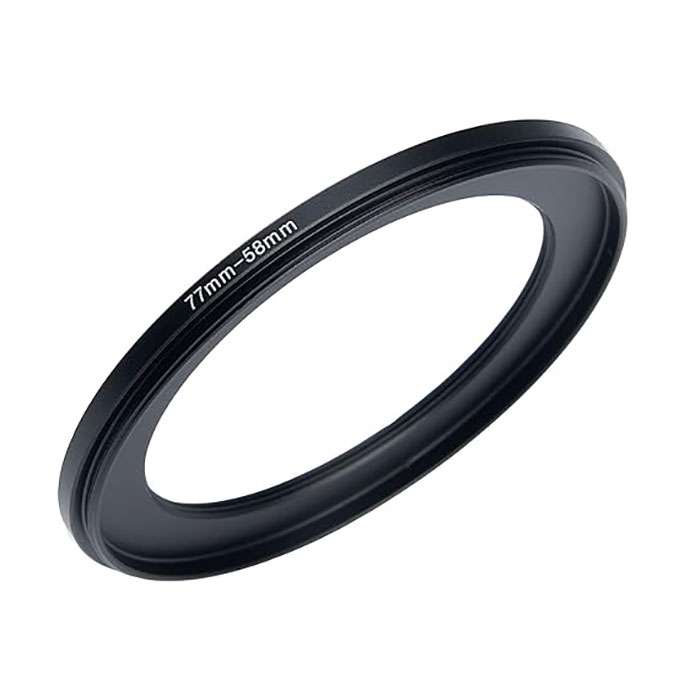 مبدل فیلتر زومی مدل 58mm به 77mm مبدل فیلتر زومی مدل 58mm به 77mm