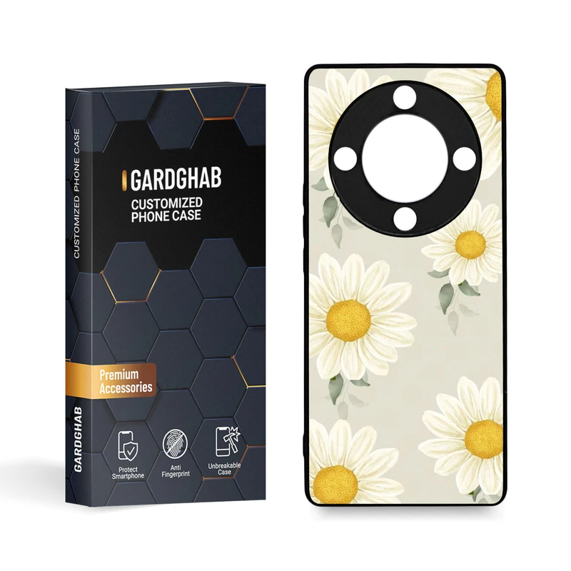 کاور گارد قاب مدل گل مناسب برای گوشی موبایل آنر X9A 5G