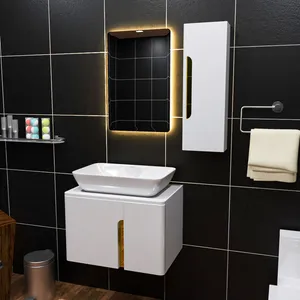  ست کابینت و روشویی مدل lux1163s به همراه اینه و باکس