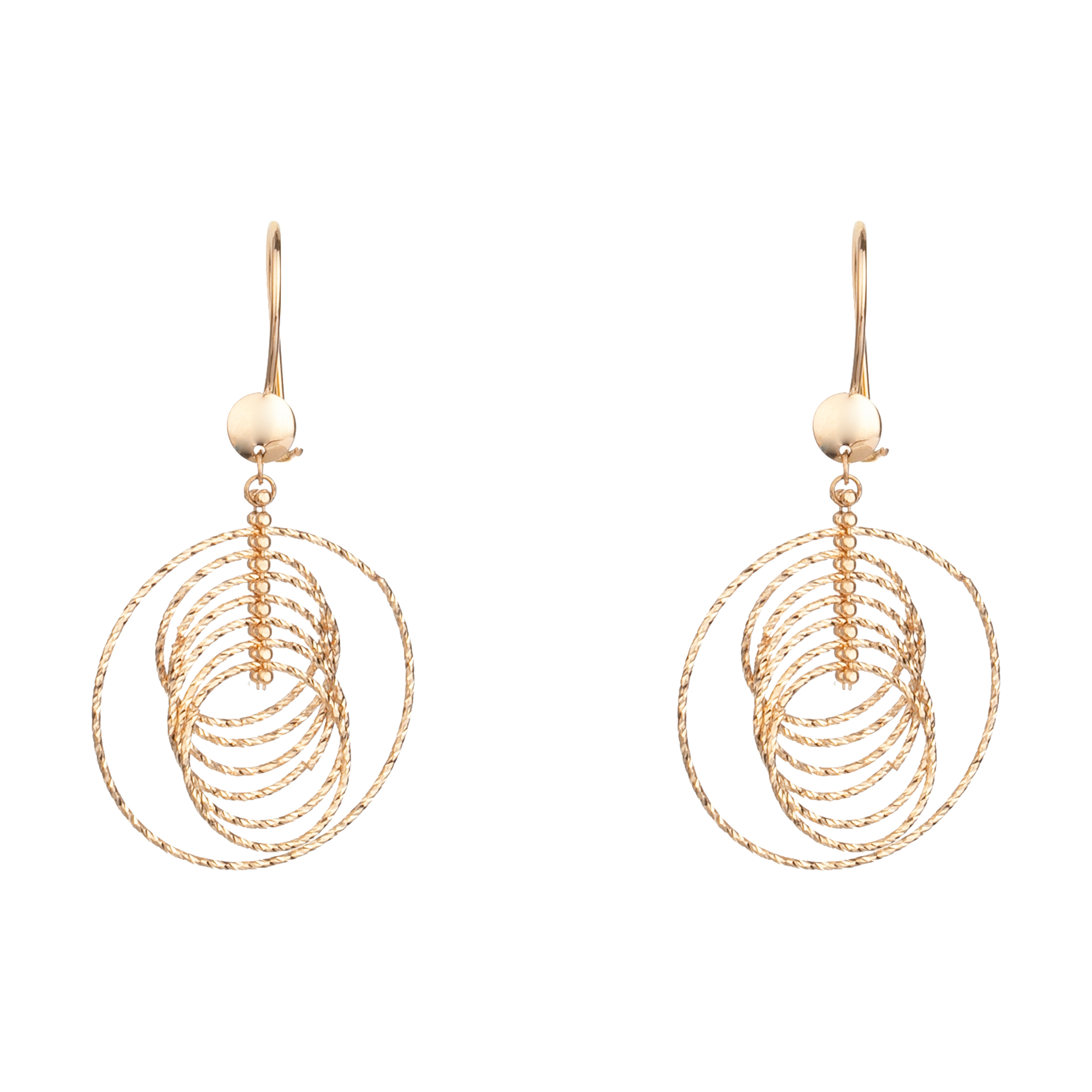 گوشواره طلا 18 عیار زنانه مایا ماهک مدل ME0916