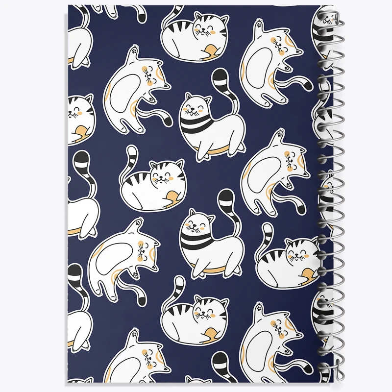دفتر نقاشی 50 برگ خندالو طرح گربه (Cat) کد N434