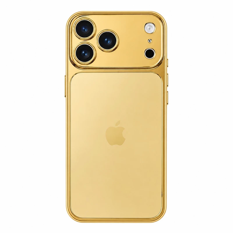 کاور طرح GOLD مناسب برای گوشی موبایل اپل Iphone 17 Pro Max
