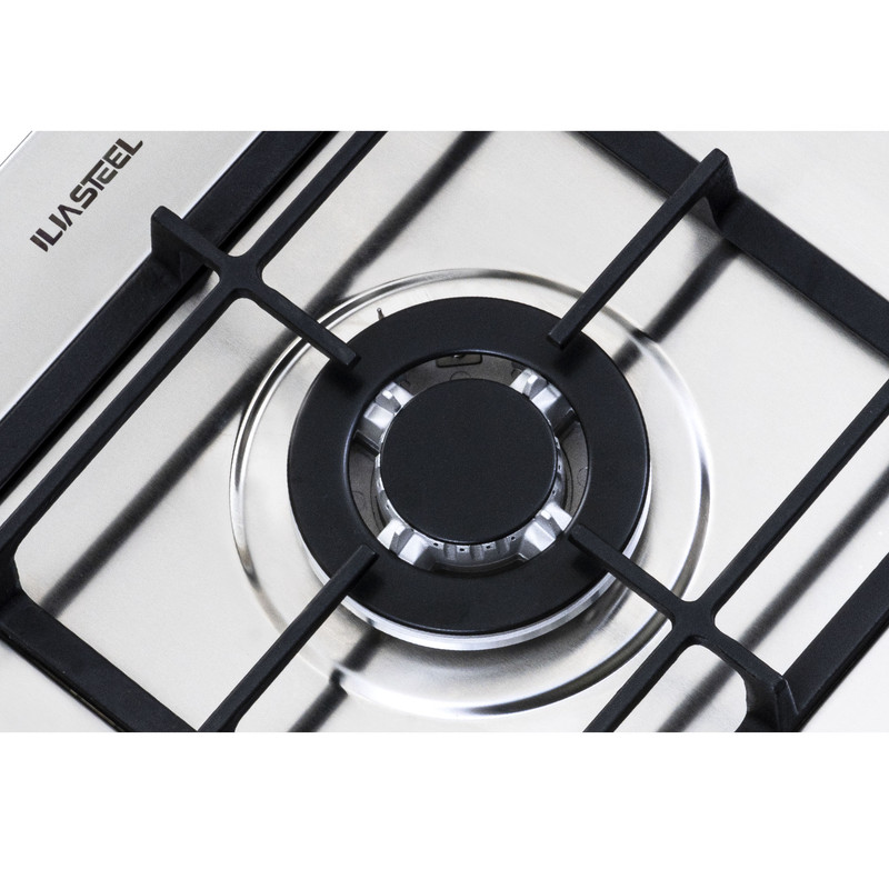 اجاق گاز 5 شعله ایلیا استیل مدل S514