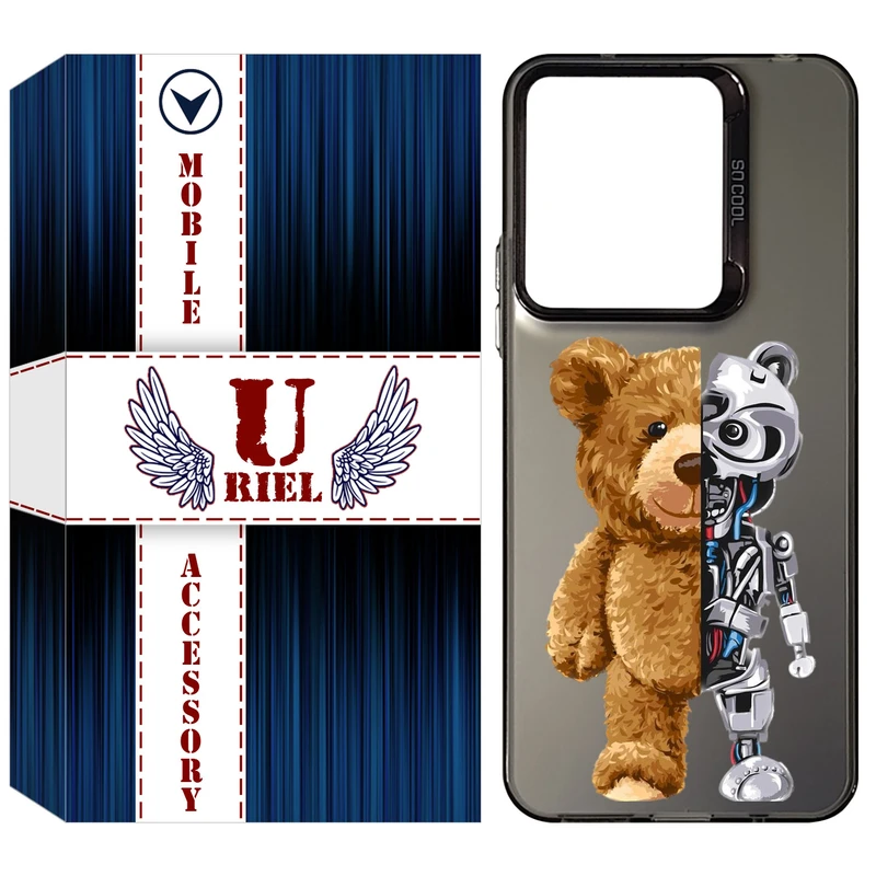 کاور یوریل مدل SCL کد 40 طرح خرس مناسب برای گوشی موبایل شیائومی Redmi 13 4G / 13 5G