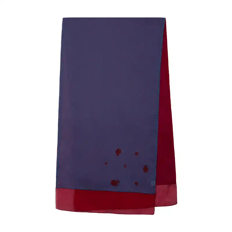 شال زنانه گدار مدل درخت انار