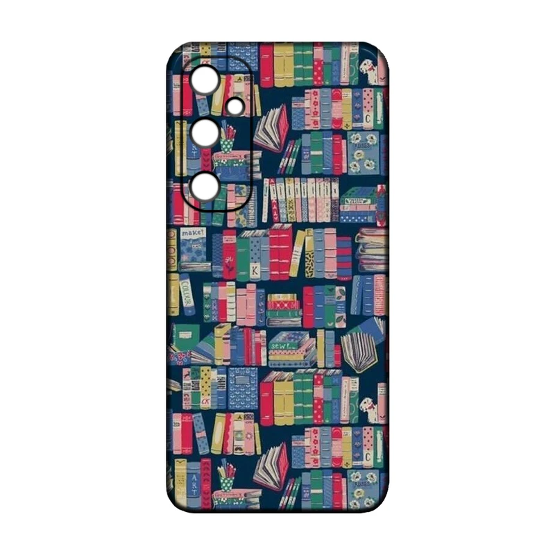 کاور طرح کتابخانه کد 147 مناسب برای گوشی موبایل سامسونگ Galaxy A26