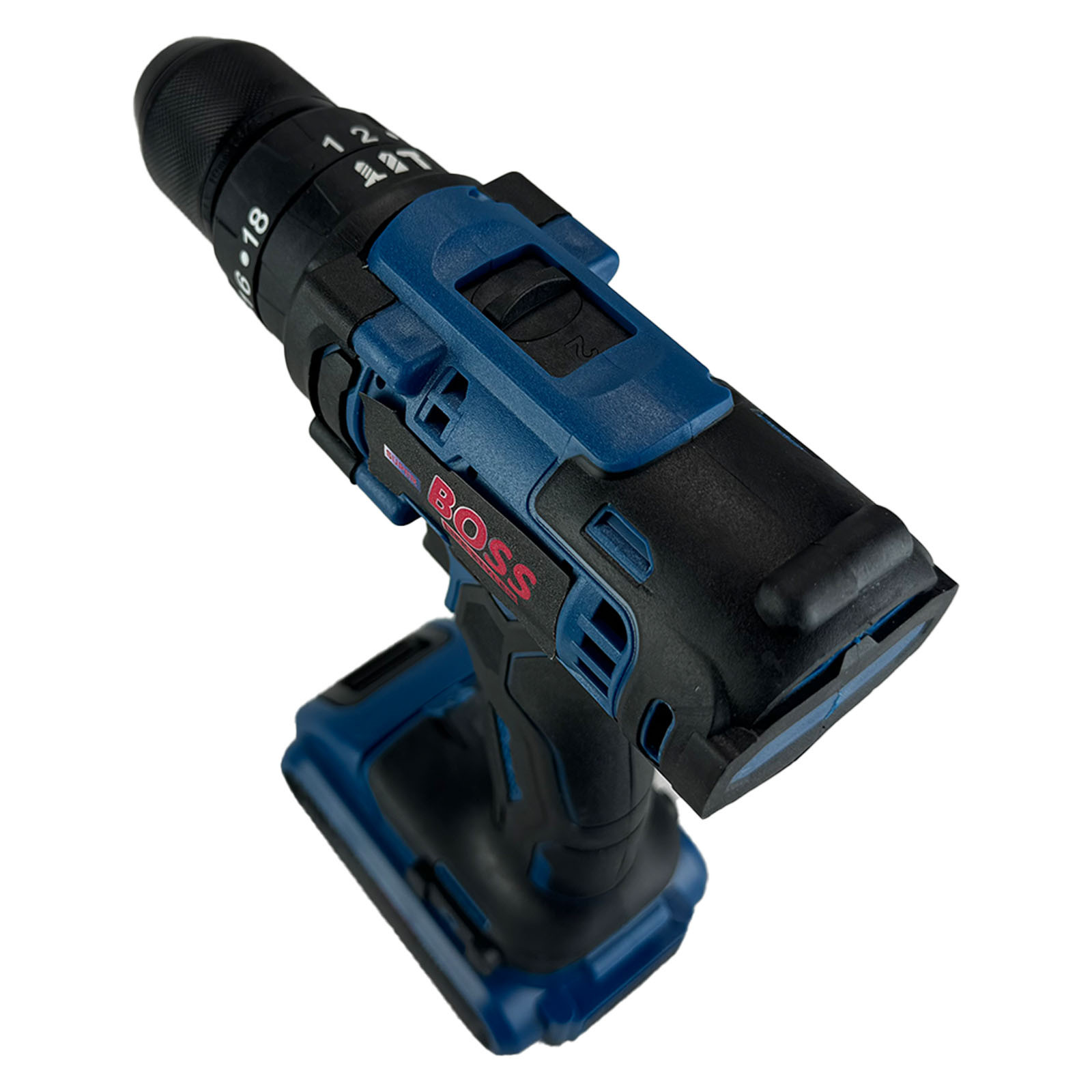 دریل چکشی شارژی باس مدل 6070 مجموعه 28 عددی