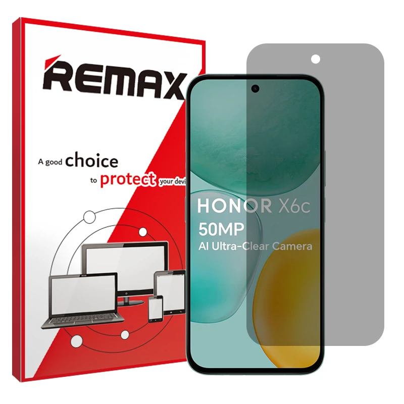 محافظ صفحه نمایش حریم شخصی ریمکس مدل Resistant مناسب برای گوشی موبایل آنر X6c