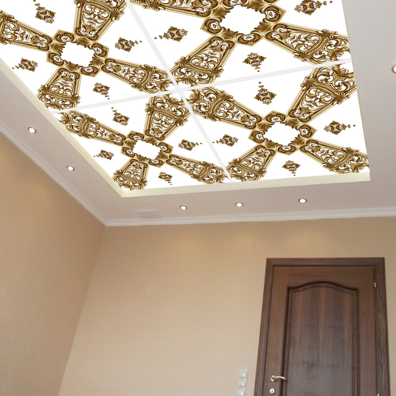 تایل سقفی آسمان مجازی مدل CP-12116 سایز 60x60 سانتیمتر بسته 4 عددی