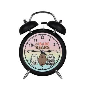 ساعت رومیزی طرح انیمه خرس های پچول We Bare Bears کد 8531