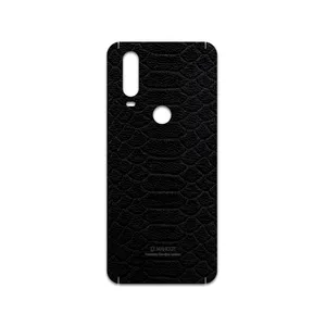 MAHOOT Black-Snake-Leather Cover Sticker for motorola One Action