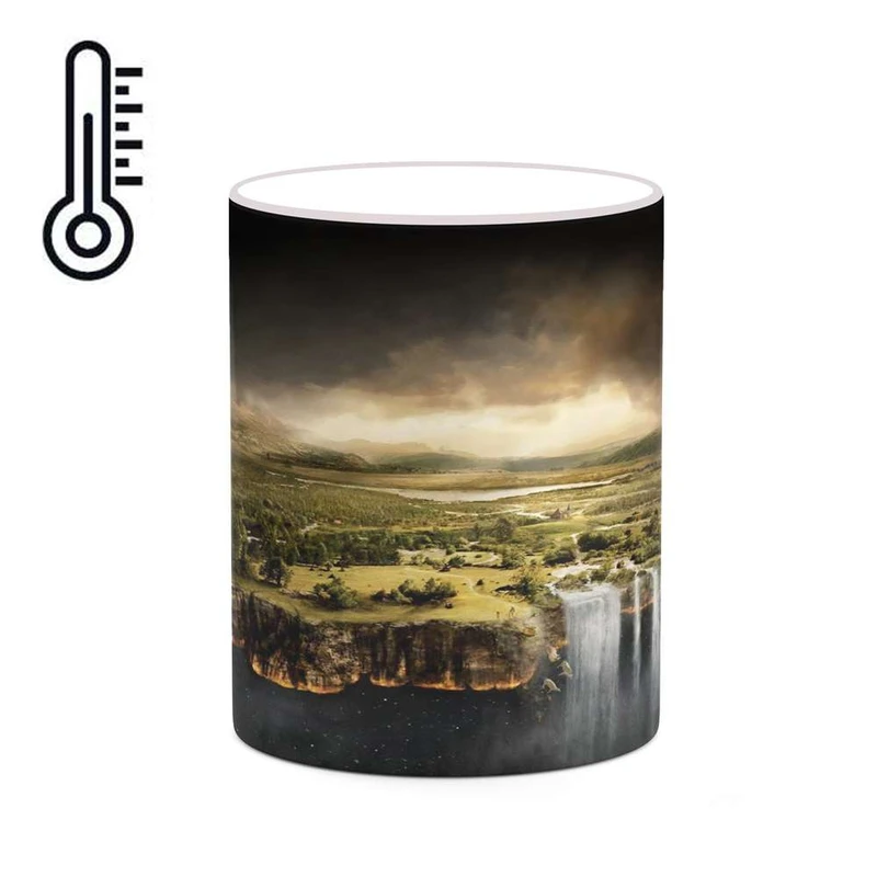 ماگ حرارتی کاکتی مدل منظره کد mgh18193