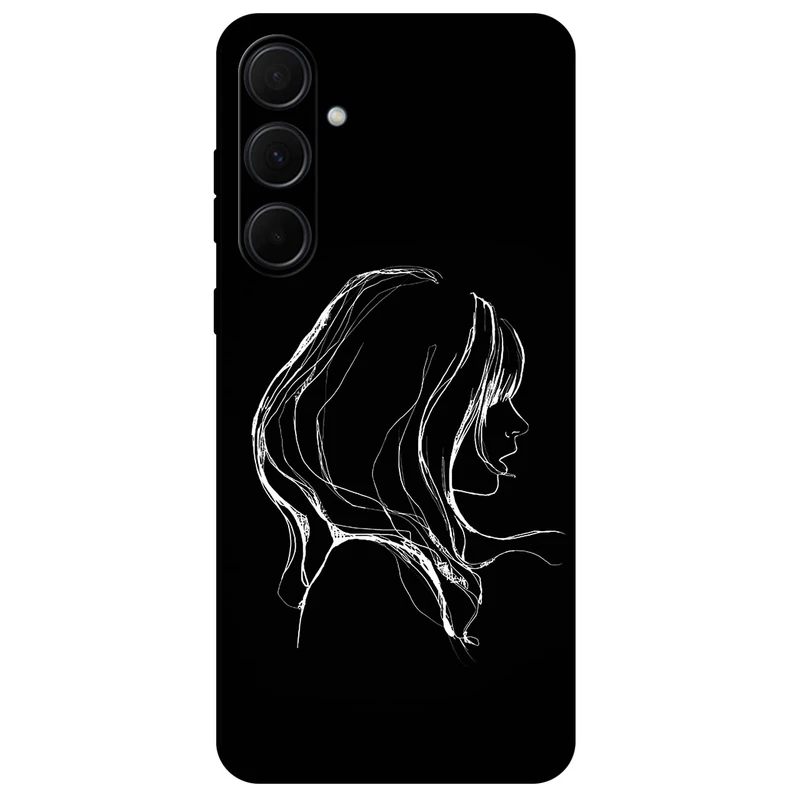 کاور مگافون طرح دخترانه مدل 7766 مناسب برای گوشی موبایل سامسونگ Galaxy A35 5G