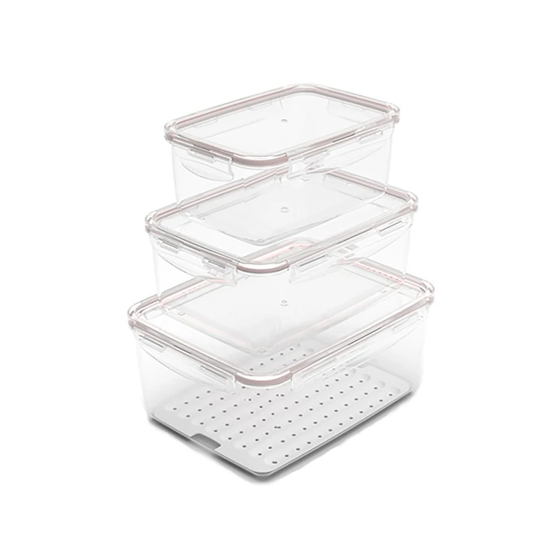 ظرف نگهدارنده ویرو پلاستیک مدل ایزی لاک پلاس کد 216 بسته 3 عددی